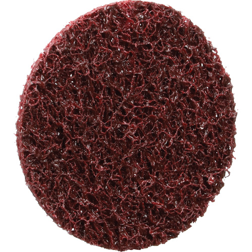 Disque de conditionnement de surface &agrave; remplacement rapide Standard Abrasives, 2" dia., Grain Moyen, Oxyde d'aluminium Equipex