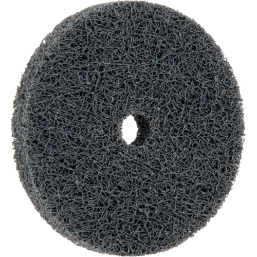 Standard Abrasives 500 Series Soft Density Unitized Wheels, 2" x 1/4", 1/4" Arbor, Fine Grit, Silicon Carbide Equipex