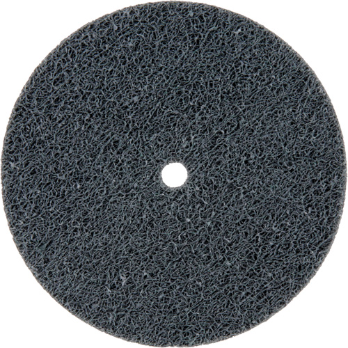 Meule homog&egrave;ne &agrave; faible densit&eacute; de s&eacute;rie 500 Standard Abrasives, 3" x 1/4", Arbre de 1/4", Grain de Fin, Carbure de silicium Equipex