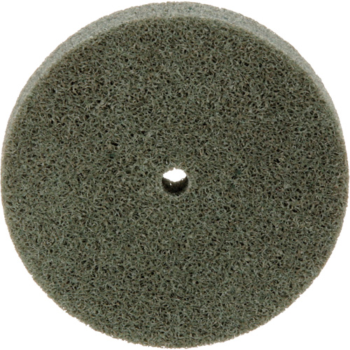 Standard Abrasives 500 Series Soft Density Unitized Wheels, 3" x 1/2", 1/4" Arbor, Medium Grit, Aluminum Oxide Equipex