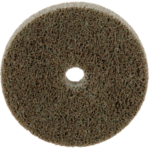 Disque unitaris&eacute; Standard Abrasives, 2" x 1/4", Arbre de 1/4", Grain de Moyen, Oxyde d'aluminium Equipex
