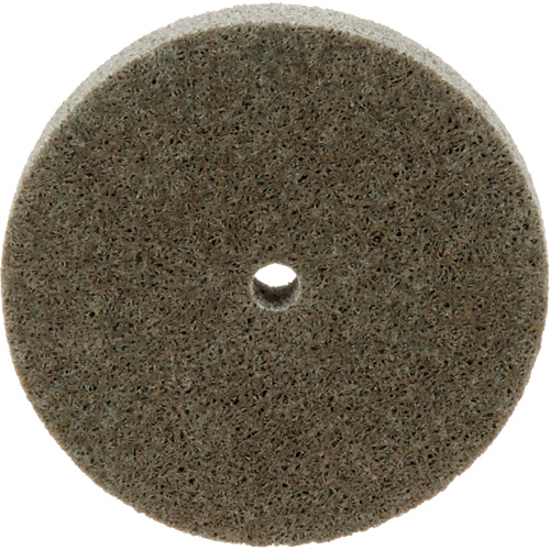 Standard Abrasives Unitized Wheel, 3" x 1/2", 1/4" Arbor, Medium Grit, Aluminum Oxide Equipex