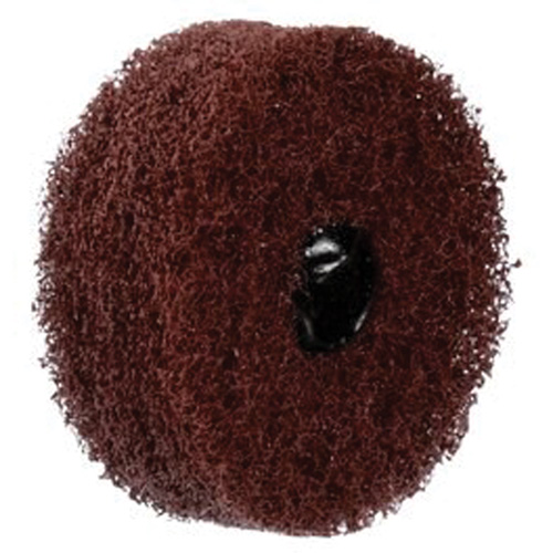 Standard Abrasives Buff & Blend Wheel, 3" Dia. x 3" W, 1/4" Arbor, Aluminum Oxide Equipex