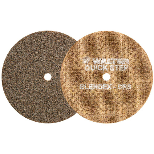 QUICK-STEP BLENDEX Surface Conditioning Disc, 5" Dia., Coarse Grit, Aluminum Oxide Equipex