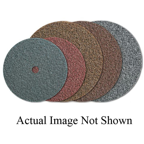 Disque de pr&eacute;paration de surface QUICK-STEP BLENDEX, 4-1/2" dia., Grain Extra grossier, Oxyde d'aluminium Equipex