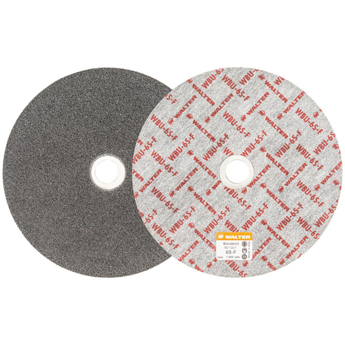 Disque de finition Blendex U, 6" dia., Grain 6SF, Carbure de silicium Equipex