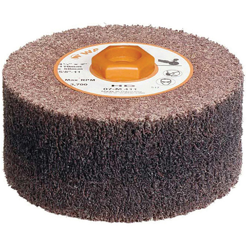 Blendex High Density Drum, 4-1/2" Dia. x 2" W, 5/8"-11 Arbor, HD Grit Equipex