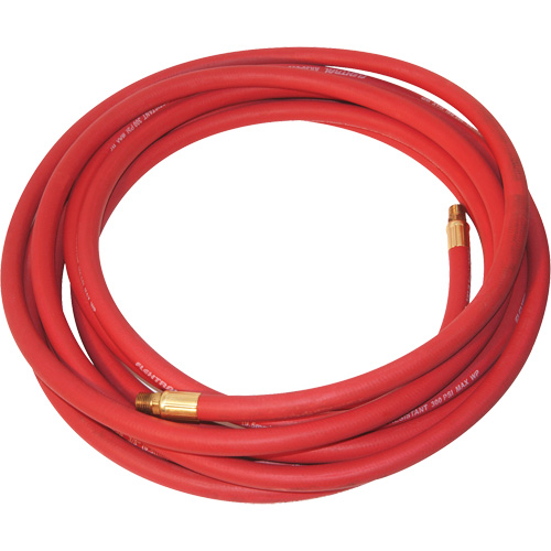 Tuyau, Air, Caoutchouc, 3/8" dia., 50' lo, 300 psi Equipex