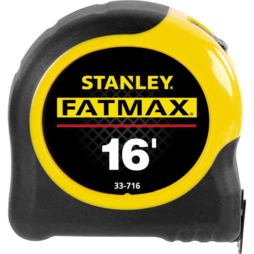 Ruban &agrave; mesurer FatMax, 1-1/4" x 16', Marques de goujon  Equipex