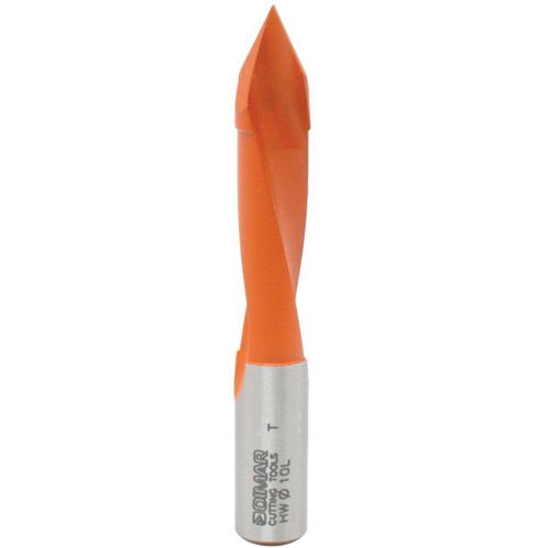 Through-Hole Carbide Tipped Drill, 2/5" Diameter Equipex