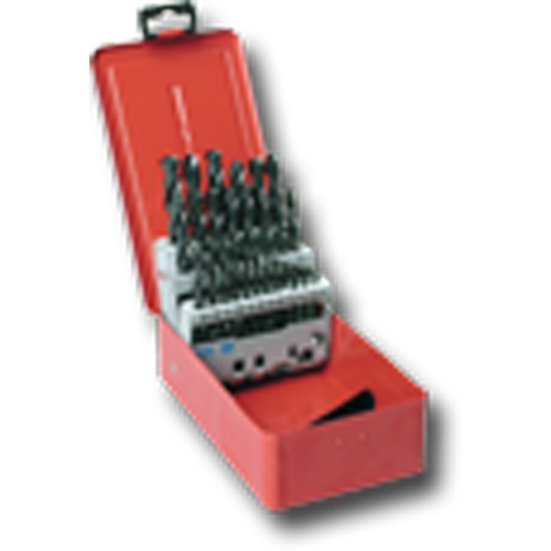 Jobber Length Drill Bit Set, 115 Pieces, High Speed Steel Equipex