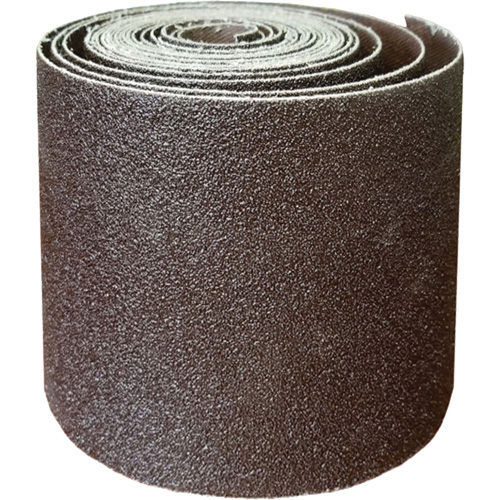 Rouleau abrasif, 3" la x 96" lo, Grain 80 Equipex