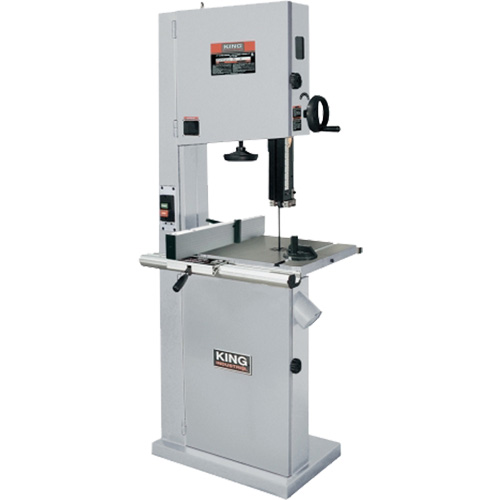 Scie &agrave; ruban de 21" pour bois avec guide &agrave; d&eacute;doublement, Vertical, 220 V Equipex