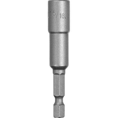 Tourne-&eacute;crou, Embout 5/16", Prise 1/4", 2-9/16" lo, Magn&eacute;tique Equipex