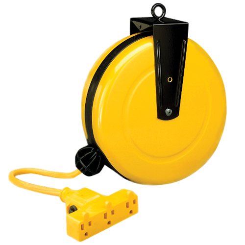 Extension Reels, 30', SJT, 14/3 Gauge, 13 A Equipex