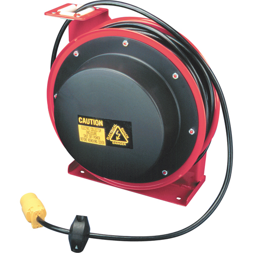 Enrouleurs de c&acirc;ble, 50', SJTOW, Calibre de 16/3, 13 A Equipex