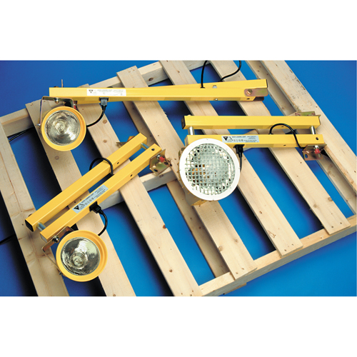 Dock Lights, 60" Arm, Incandescent Lamp, Metal Equipex