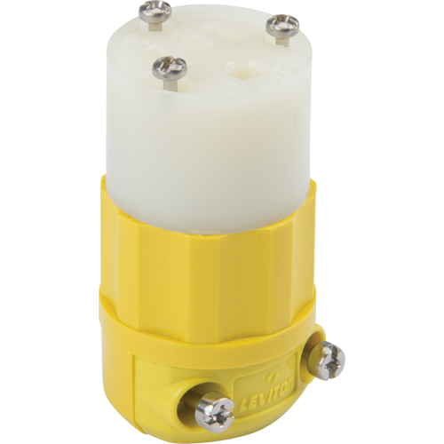 Connecteur de broche droite de qualit&eacute; industrielle, 5-15P, Nylon Equipex