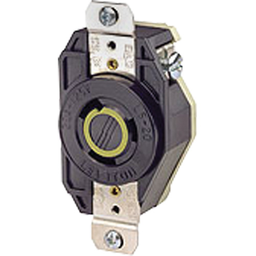 Single Flush 2-Pole 3-Wire Grounding  Receptacle Equipex