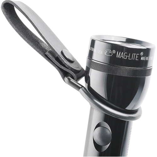 Pince de ceinture pour &agrave; piles D, Porte-lampe de poche, Cuir, 1 Poches Equipex