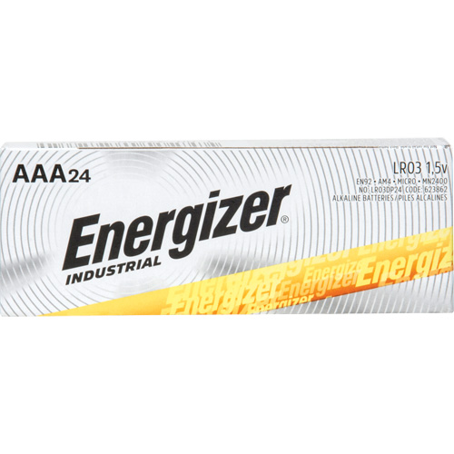 Alkaline Industrial Batteries, AAA, 1.5 V Equipex