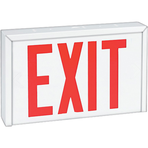 Stella Exit Signs - Exit, LED, 12" L x 12" W, English Equipex
