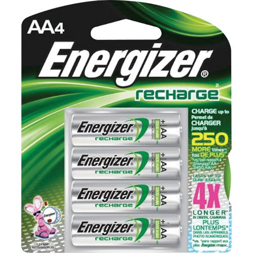 Piles rechargeables NiMH, AA, 1,2 V Equipex