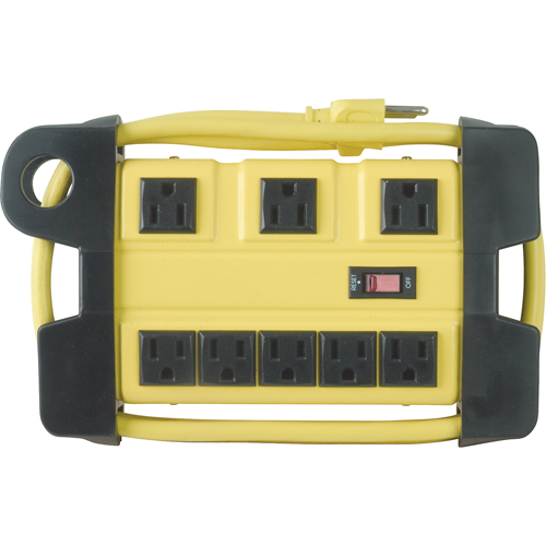 Bloc d'alimentation pour atelier, 8 Prise(s), 6', 15 A, 1875 W, 125 V Equipex