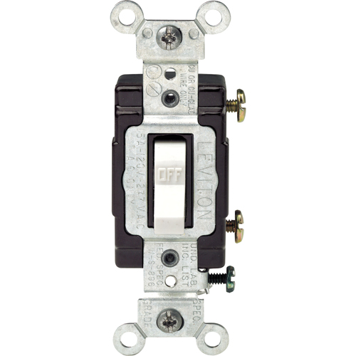 Commercial Grade Single Pole Toggle Switch Equipex
