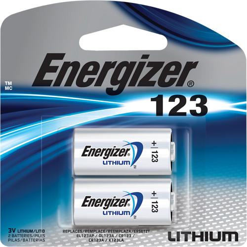 Batteries au lithium, 123, 3 V Equipex