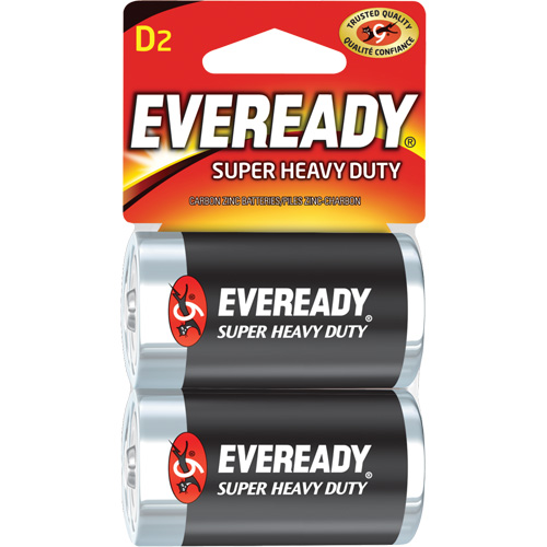 Piles &agrave; usage super intensif Eveready Equipex