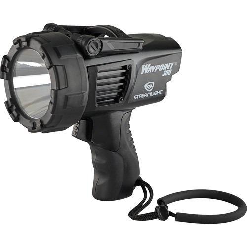 Waypoint&reg; 300 Pistol Grip Spotlight, LED, 1000 Lumens, Rechargeable Batteries Equipex