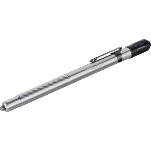 Stylus&reg; Pen Light, LED, 11 Lumens, Aluminum Body, AAAA Batteries, Included Equipex