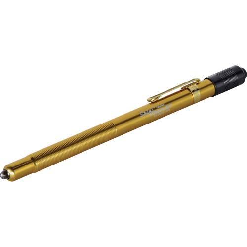 Stylus&reg; Pen Light, LED, 11 Lumens, Aluminum Body, AAAA Batteries, Included Equipex