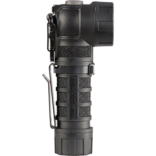 PolyTac&reg; 90 X Right Angle Flashlight, LED, CR123A Batteries, Polymer Equipex