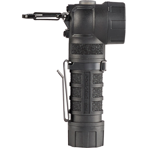 PolyTac&reg; 90 X Right Angle Flashlight, LED, CR123A Batteries, Polymer Equipex
