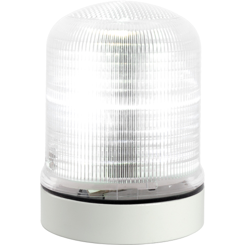Streamline&reg; Modular Multifunctional LED Beacons, Continuous/Flashing/Rotating, Clear Equipex