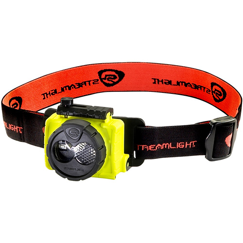 Double Clutch USB Headlamp, LED, 125 Lumens, 3.5 Hrs. Run Time, Rechargeable Batteries Equipex