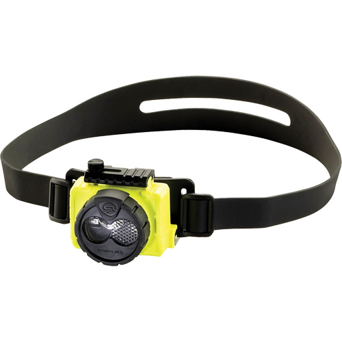 Double Clutch USB Headlamp, LED, 125 Lumens, 3.5 Hrs. Run Time, Rechargeable Batteries Equipex