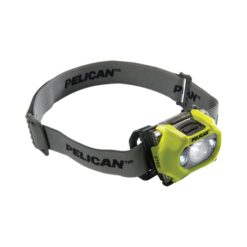 Lampe frontale 2765, DEL, 155 lumens, 6,25 hres de fonctionnement, piles AAA Equipex