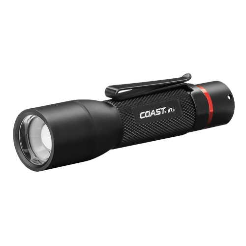 HX5 Flashlight, LED, 130 Lumens, AA Batteries Equipex