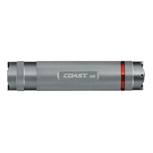 G45 Flashlight, LED, 385 Lumens, AAA Batteries Equipex