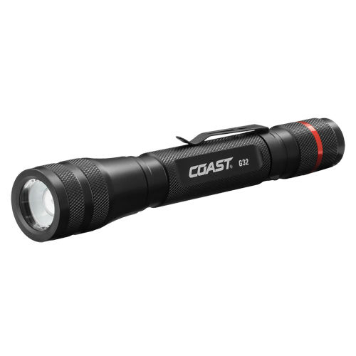 Lampe de poche G32 Coast, DEL, 456 lumens, Piles AA Equipex