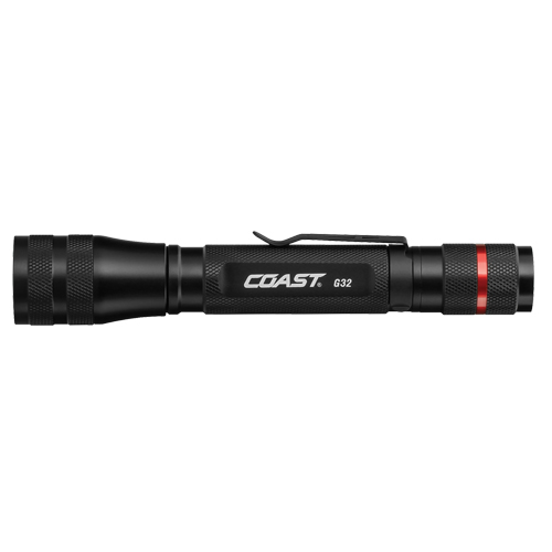 Lampe de poche G32 Coast, DEL, 456 lumens, Piles AA Equipex