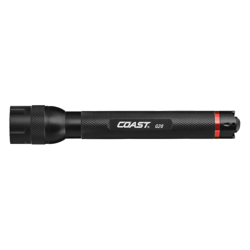 G26 Flashlight, LED, 120 Lumens, AA Batteries Equipex