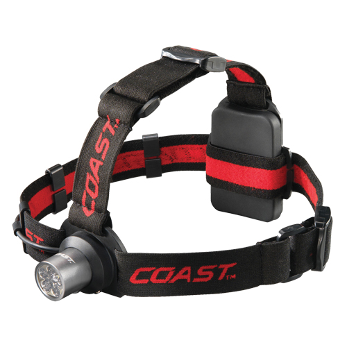 HL5 Headlamp, LED, 175 Lumens, 3.25 Hrs. Run Time, AAA Batteries Equipex