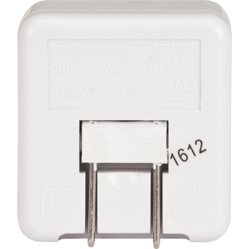 Chargeur USB Prime haute vitesse Equipex