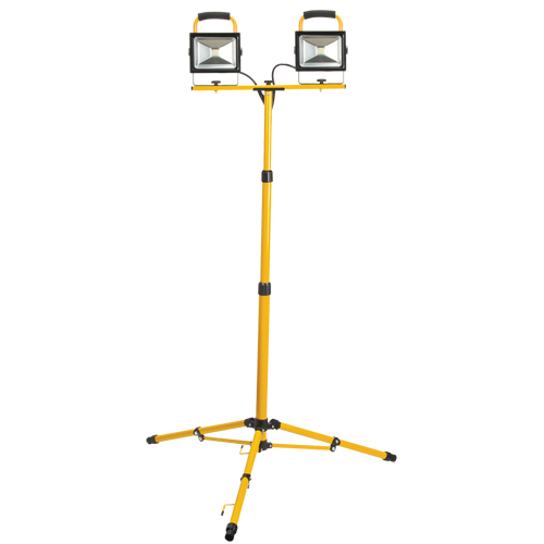 Projecteur double, DEL, 40 W, 4800 lumens, Boîtier en Aluminium Equipex