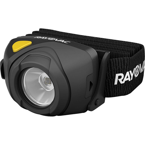 Lampe frontale HD pratiquement indestructible Workhorse Pro, DEL, 210 lumens, 17 hres de fonctionnement, piles AAA Equipex