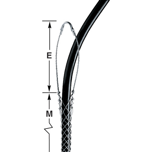 Single Eye Cable Support Grip Equipex